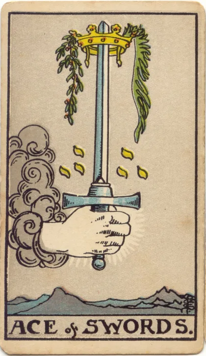 Ace of Swords — The 1909 London Deck