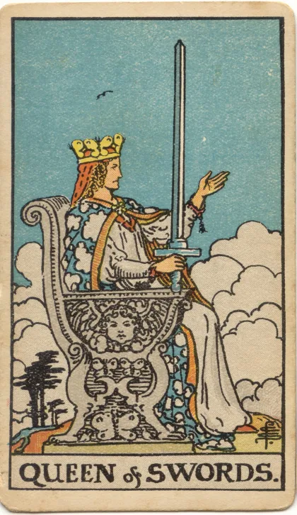 Queen of Swords — The 1909 London Deck