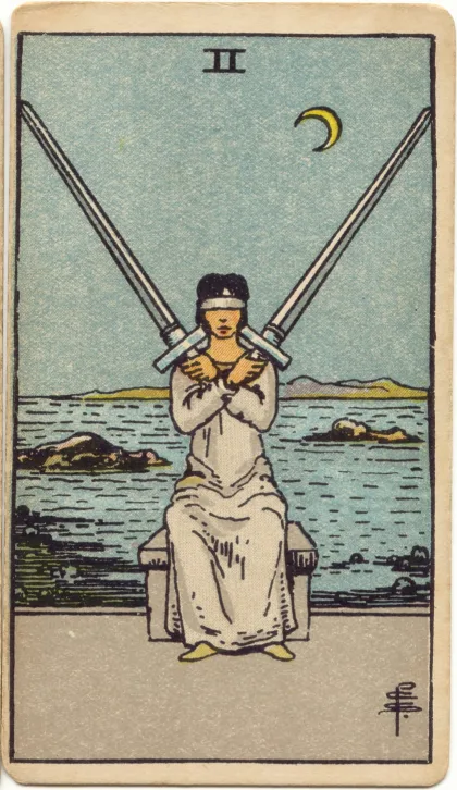 Two of Swords — The 1909 London Deck